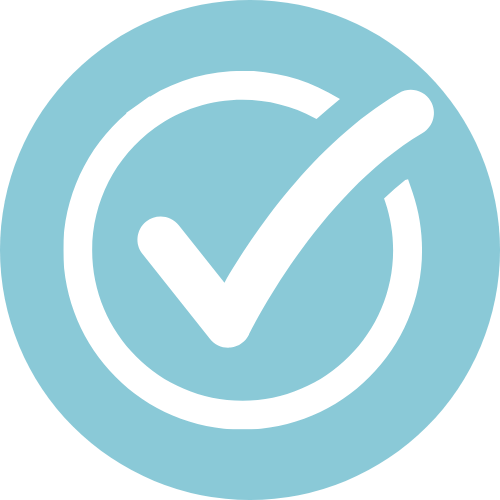 checkmark zur bestätigung zum parken